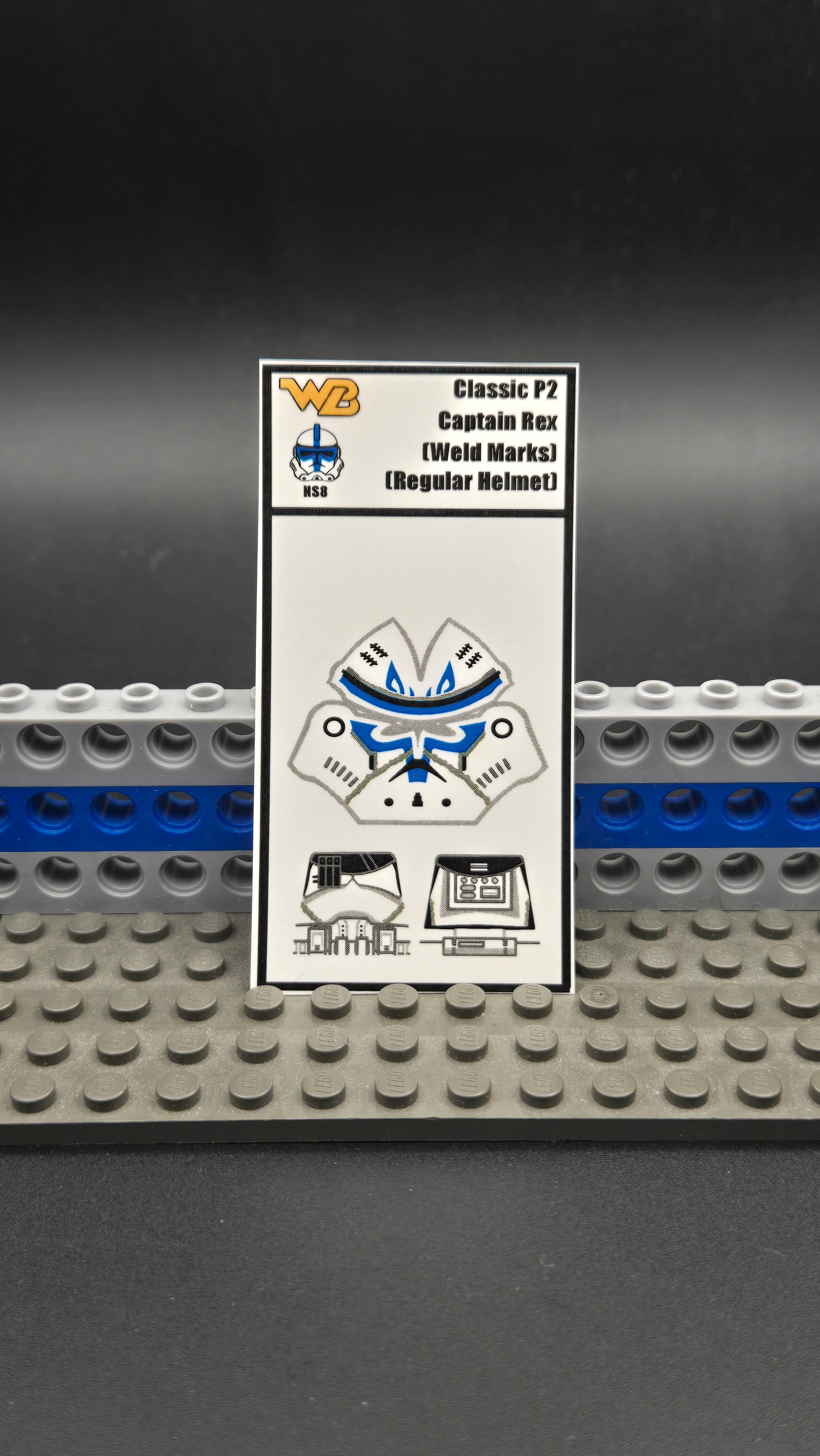 Classic P2 Captain Rex (Weld Marks)