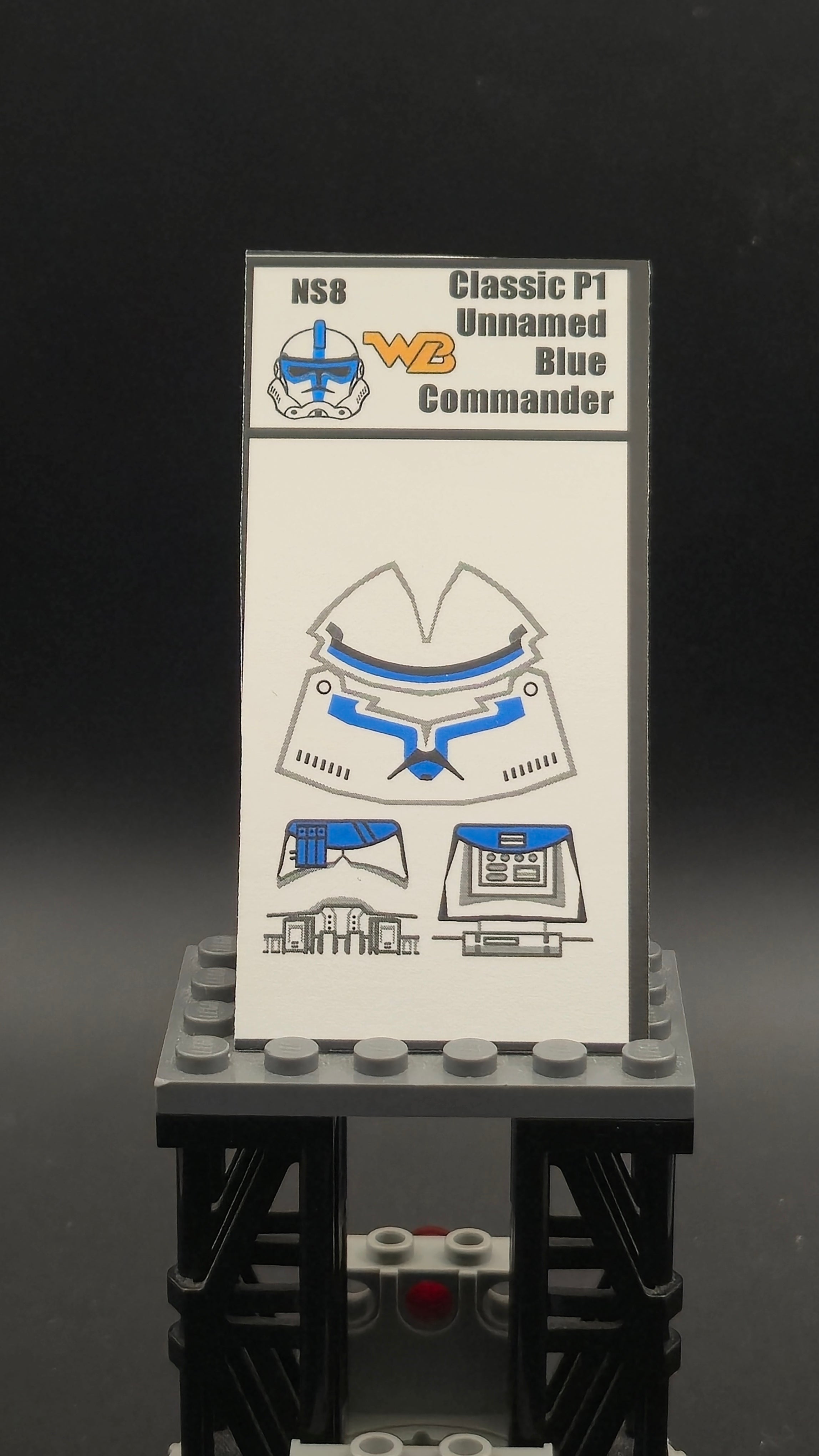 Classic P1 Blue Commander