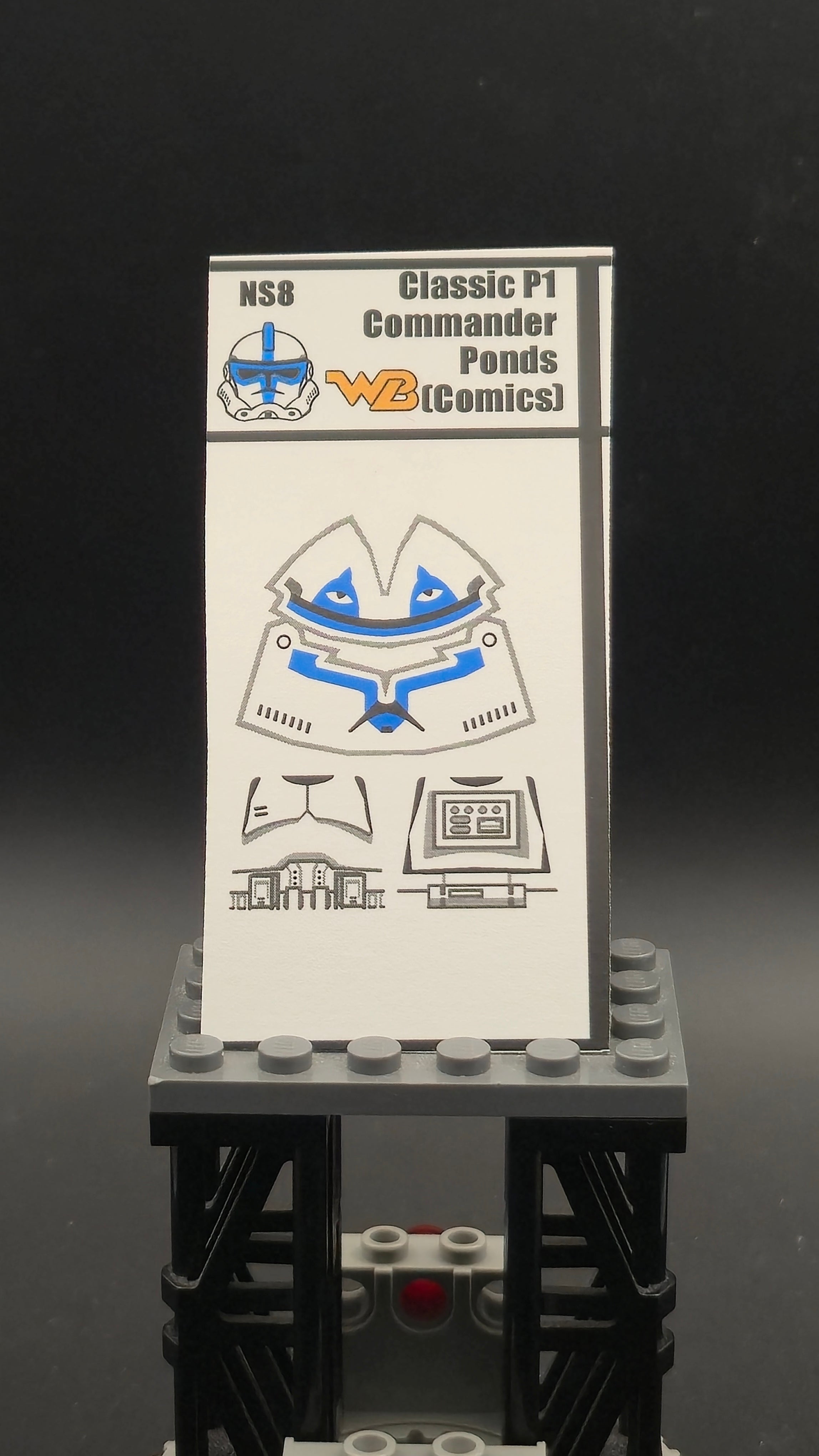 Classic P1 Commander Ponds (comics)
