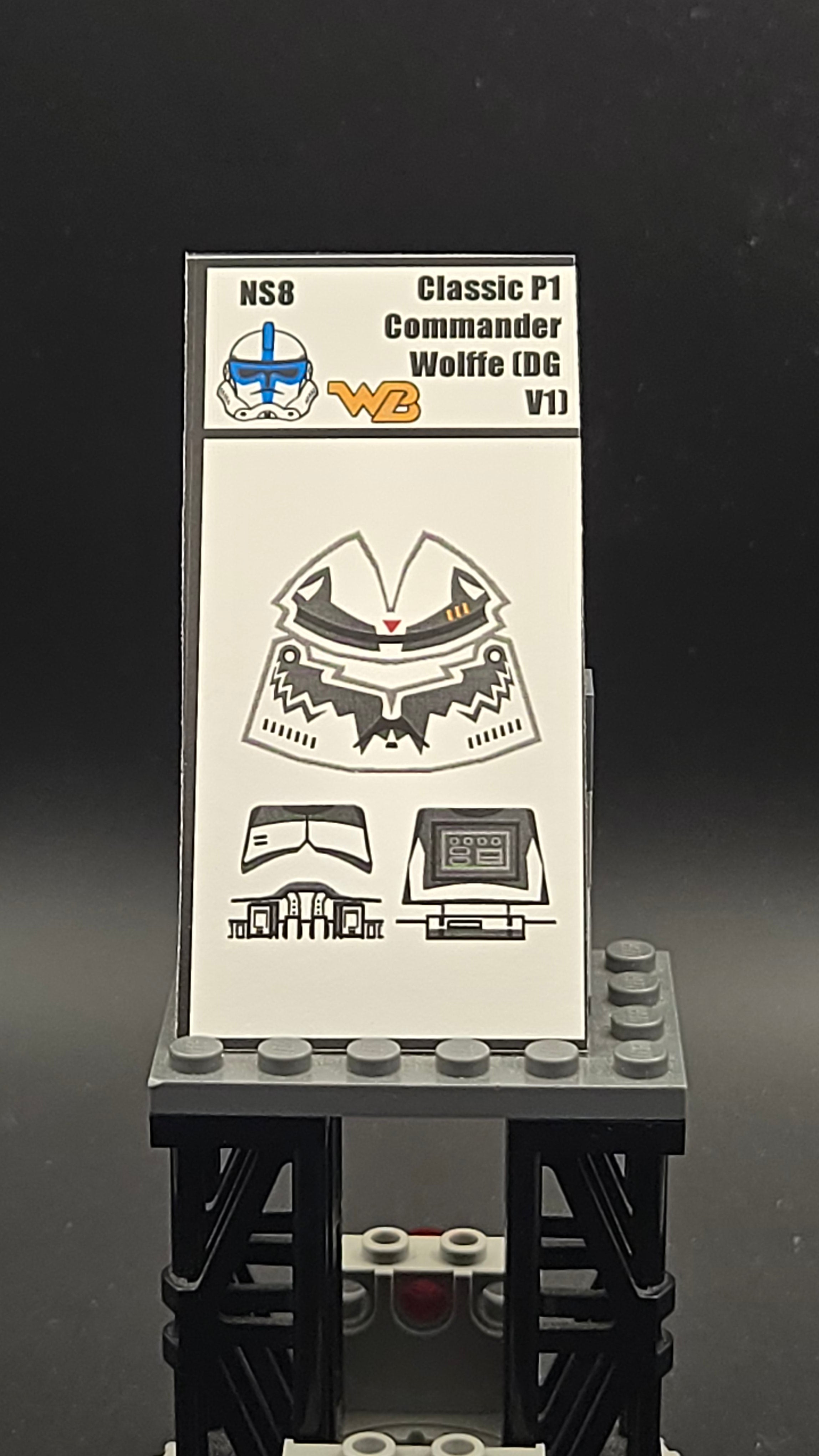 Classic P1 Commander Wolffe (DG V1)