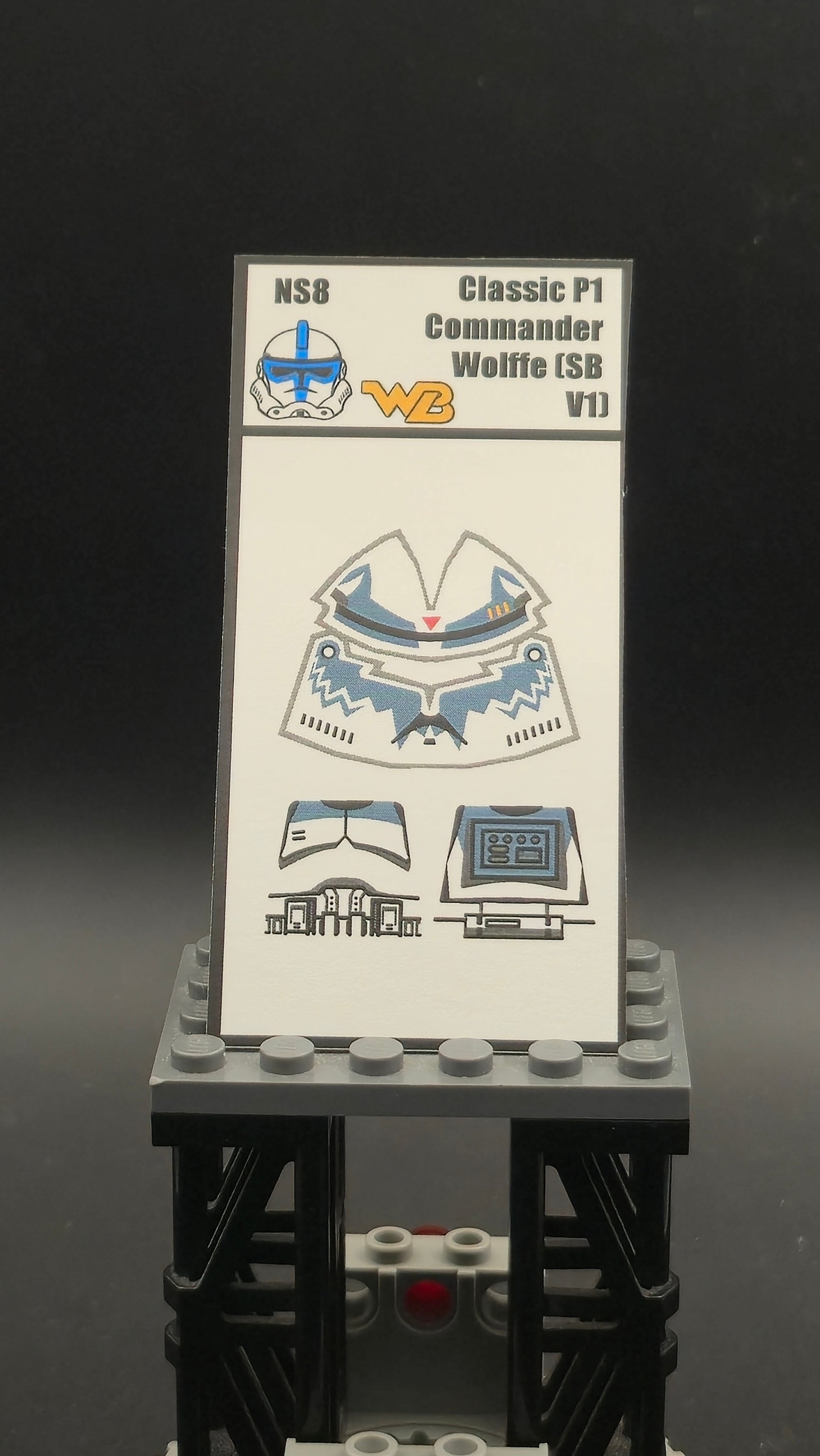 Classic P1 Commander Wolffe (SB V1)