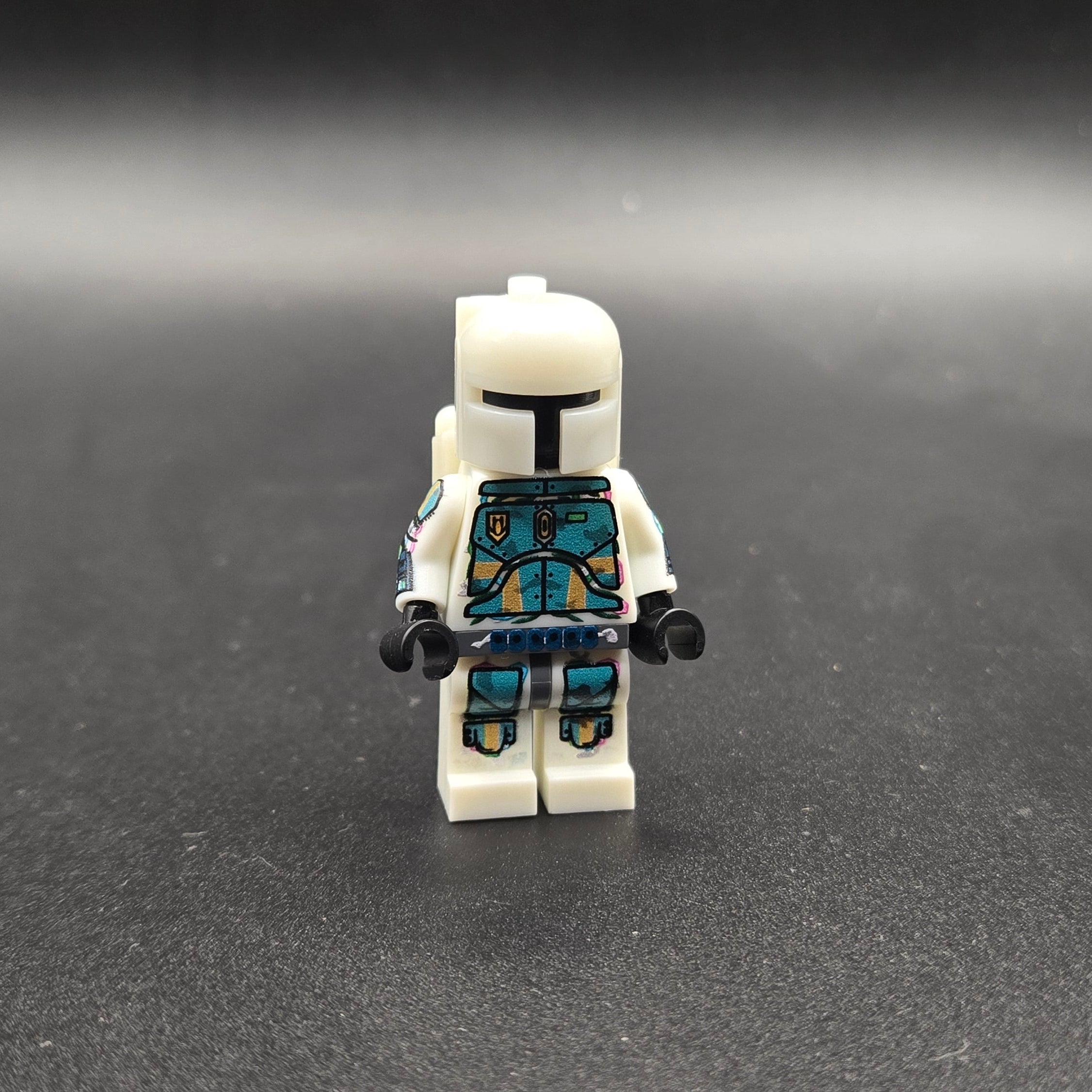 Glow In The Dark Gilded Ghost UV Printed Varient
