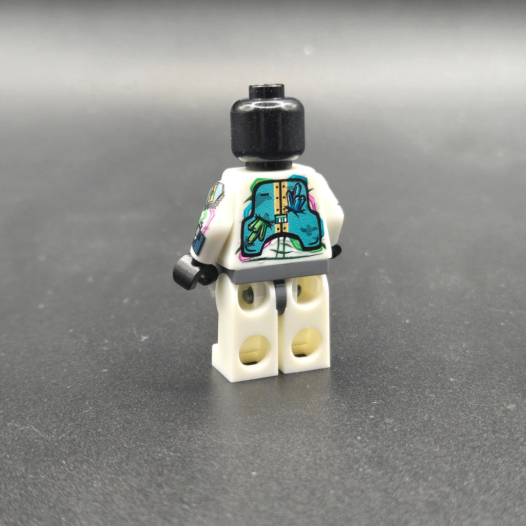 Glow In The Dark Gilded Ghost UV Printed Varient