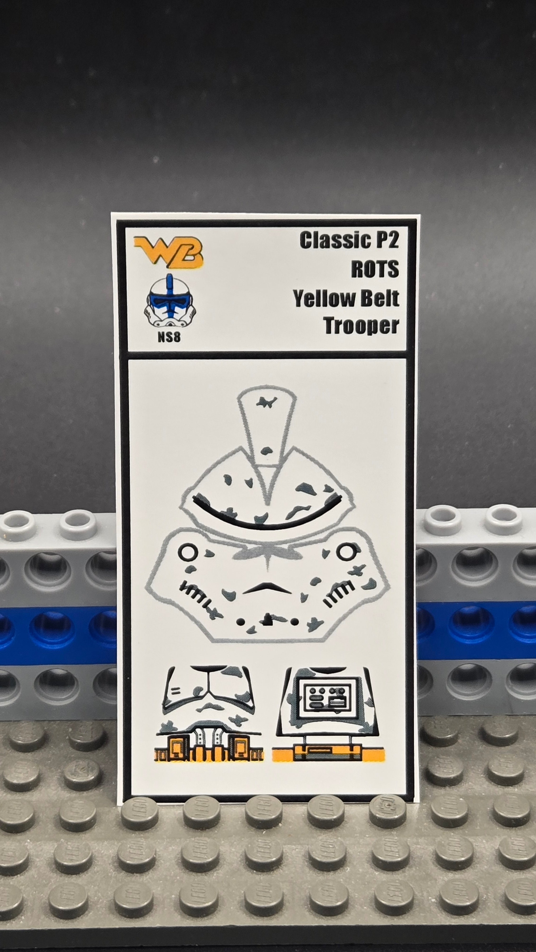 Classic Phase 2 ROTS Yellow Belt Trooper