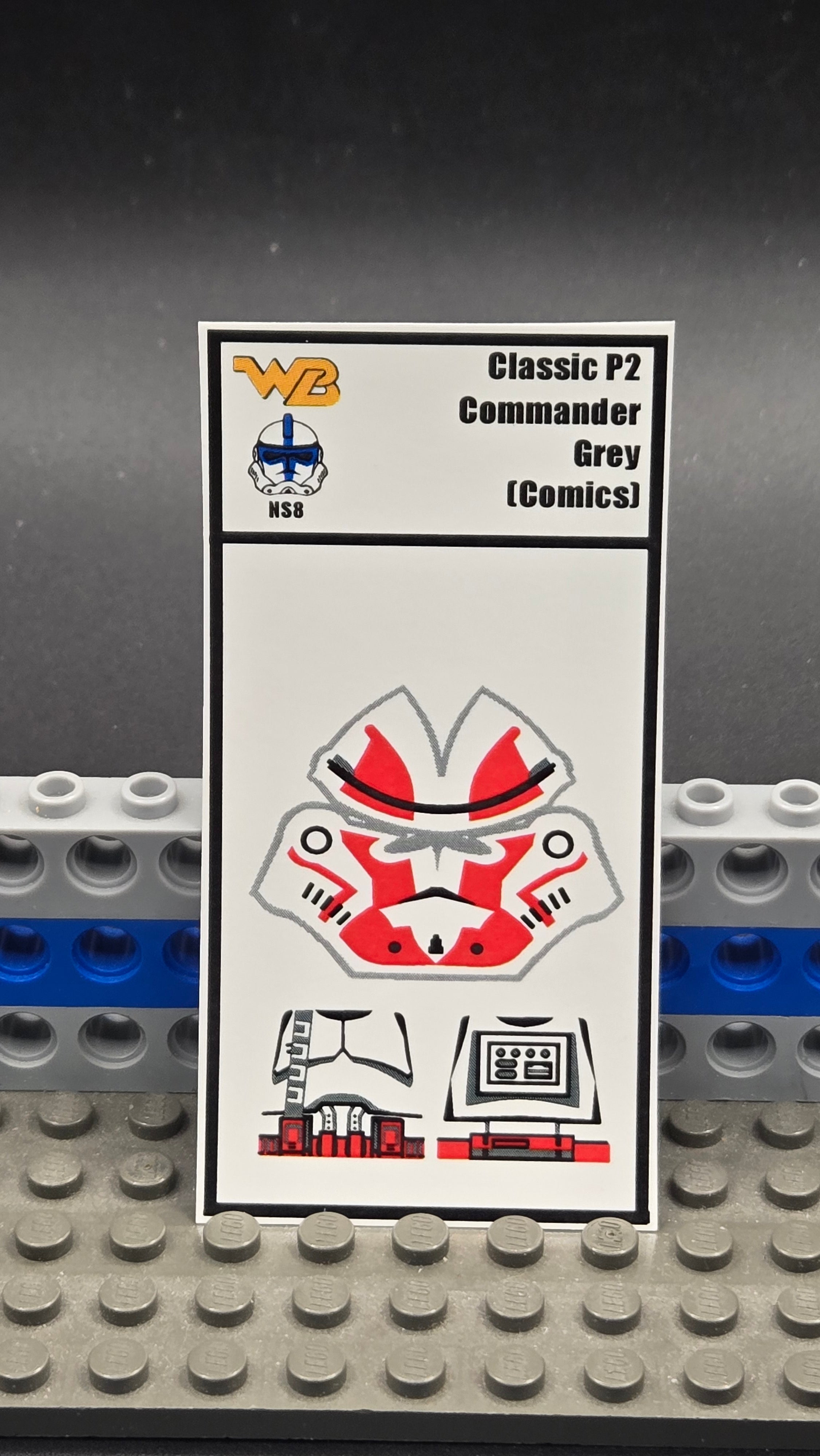 Classic Phase 2 Commander Grey (Comics)