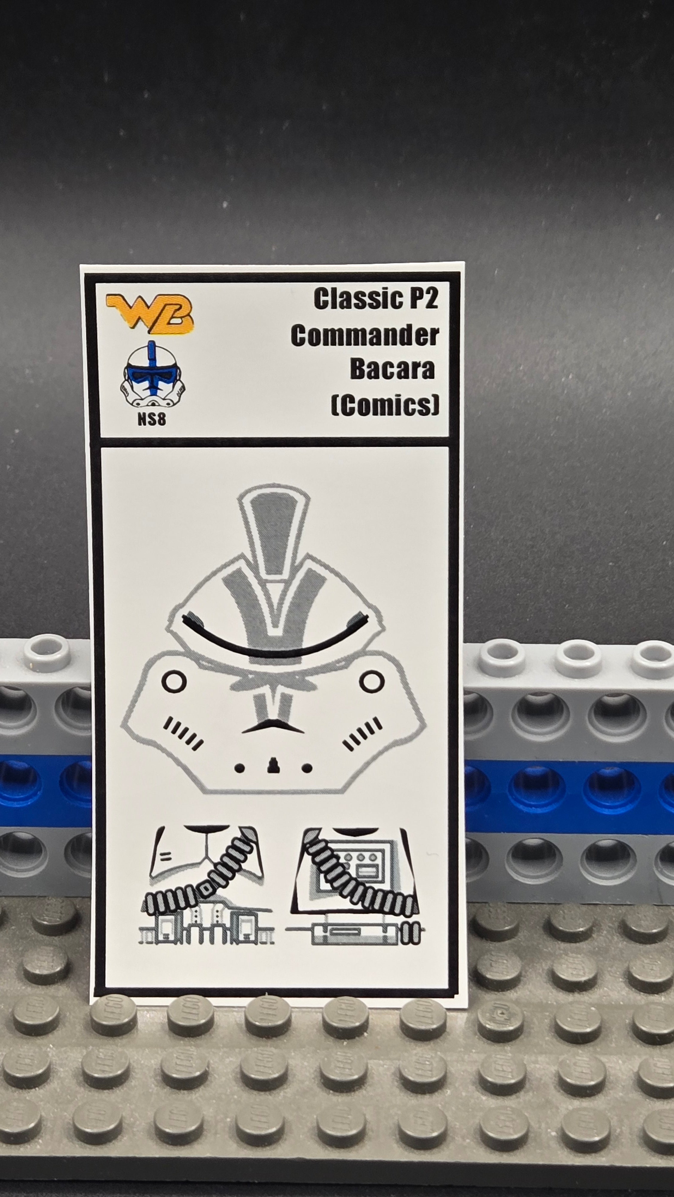 Classic Phase 2 Commander Bacara (Comics)