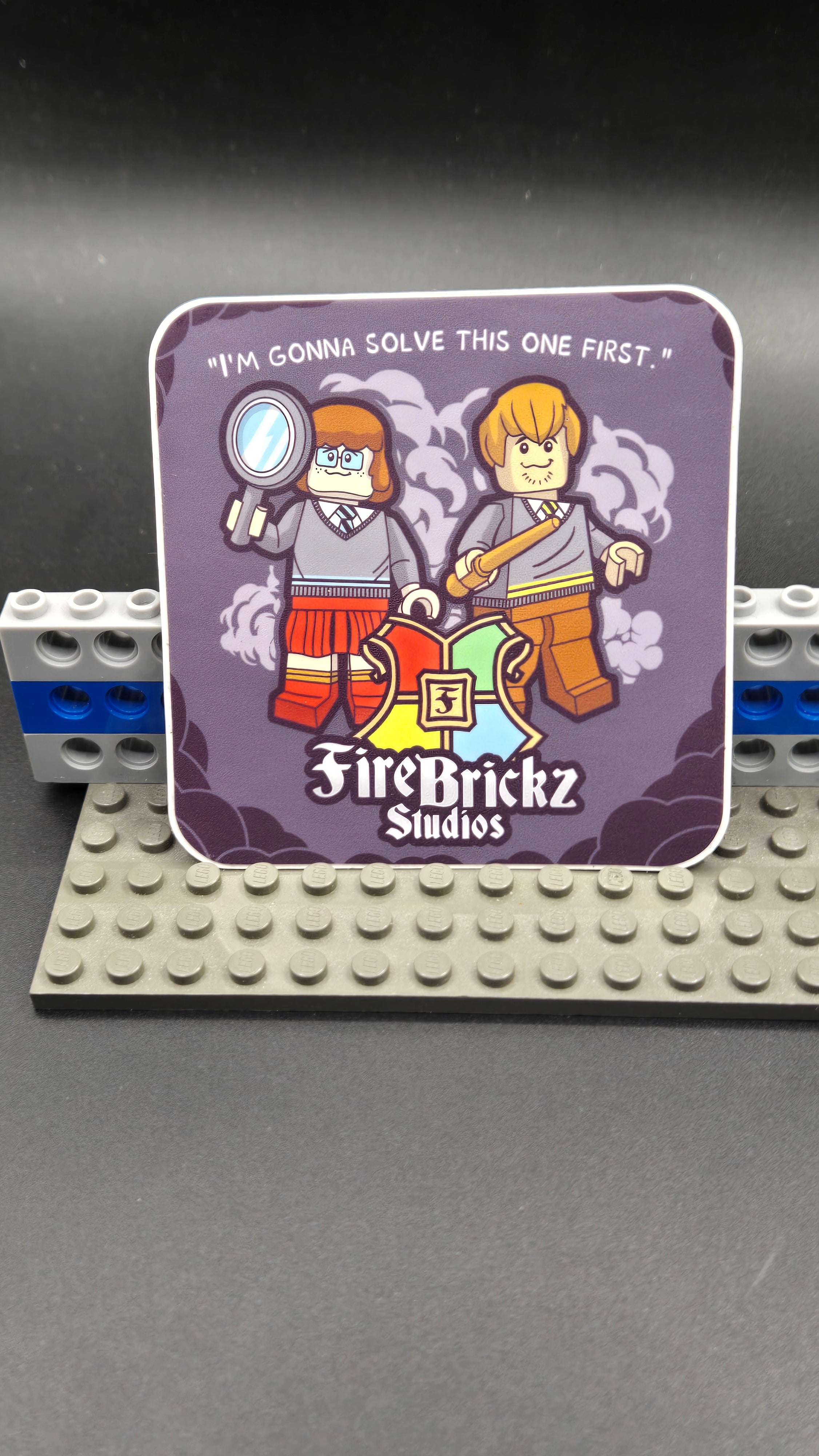 HP & Scooby Gang Mashup Sticker (Fire.Brickz.Studios)