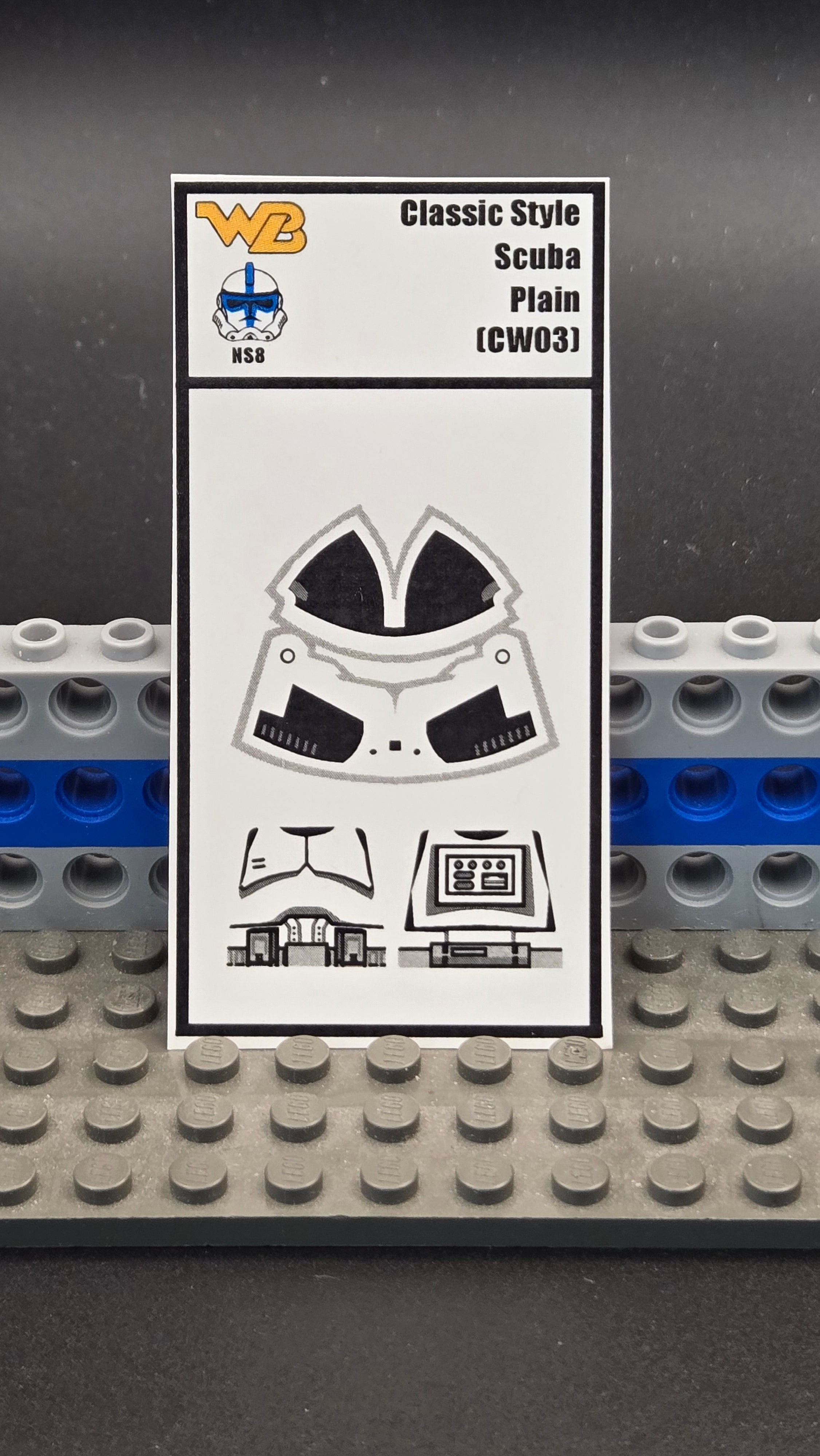 Classic P1 Scuba Trooper (2003 Clone Wars)