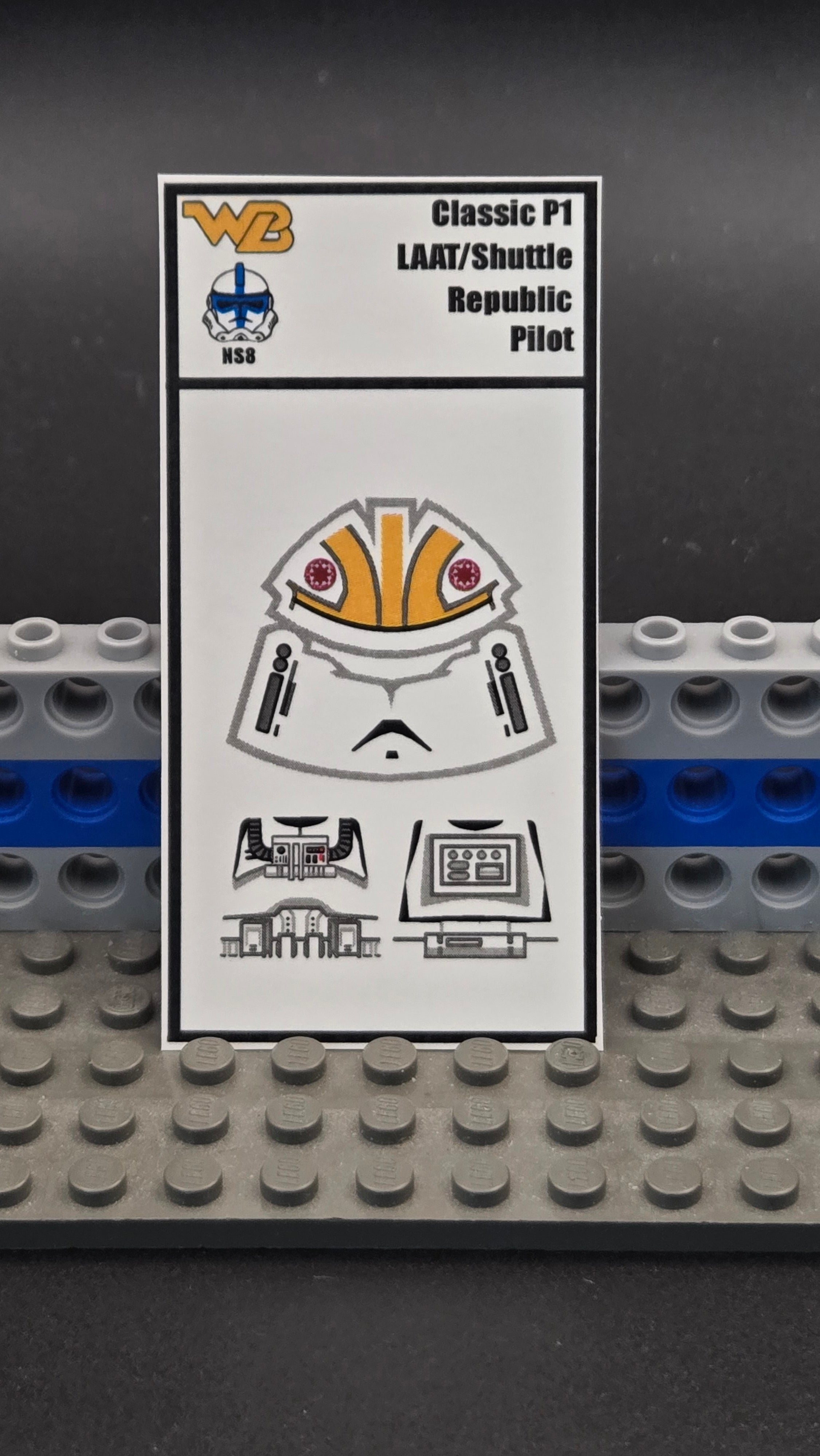 Classic P1 Republic LAAT/Shuttle Pilot
