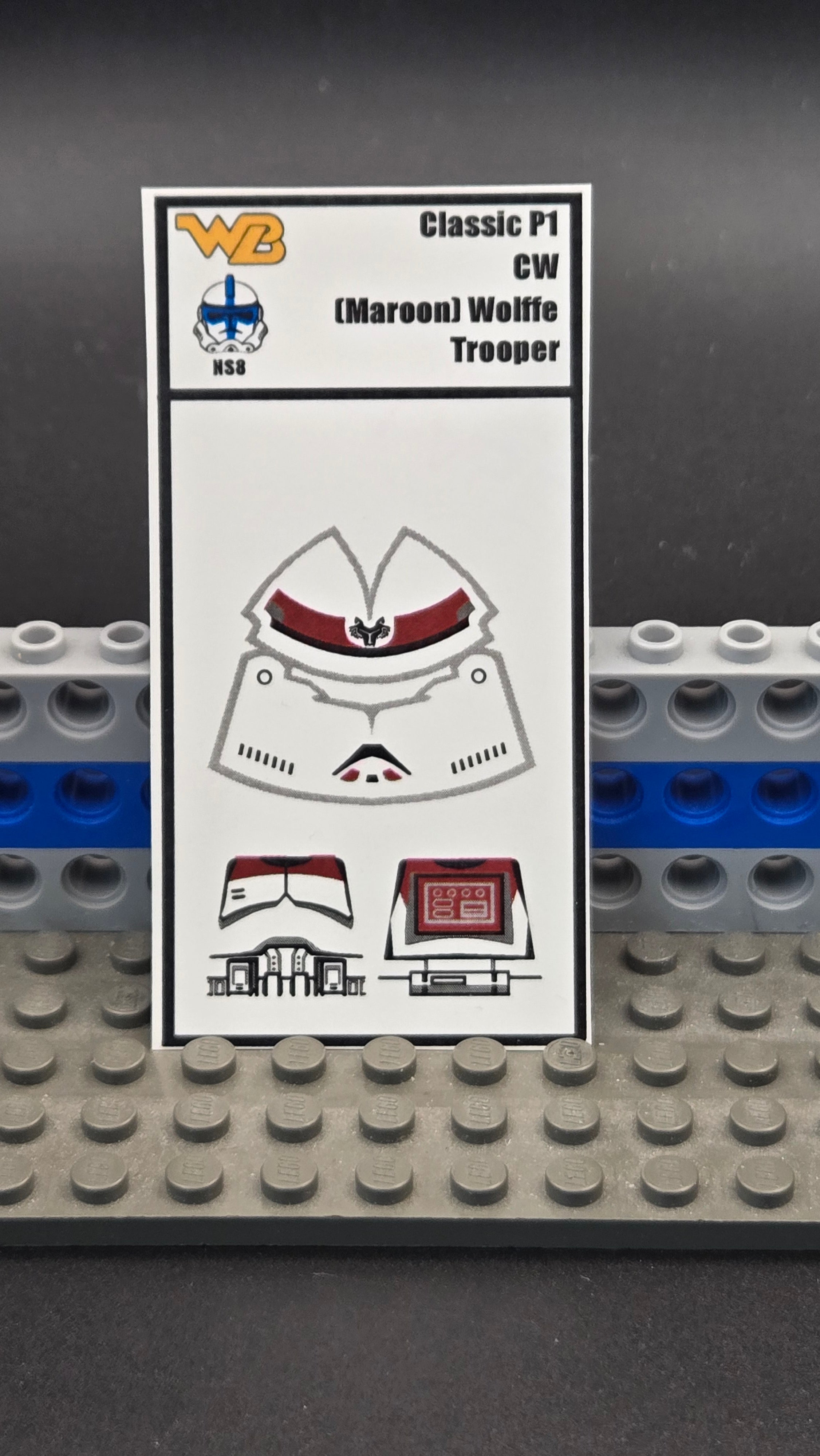 Classic P1 Clone Wars Wolfpack