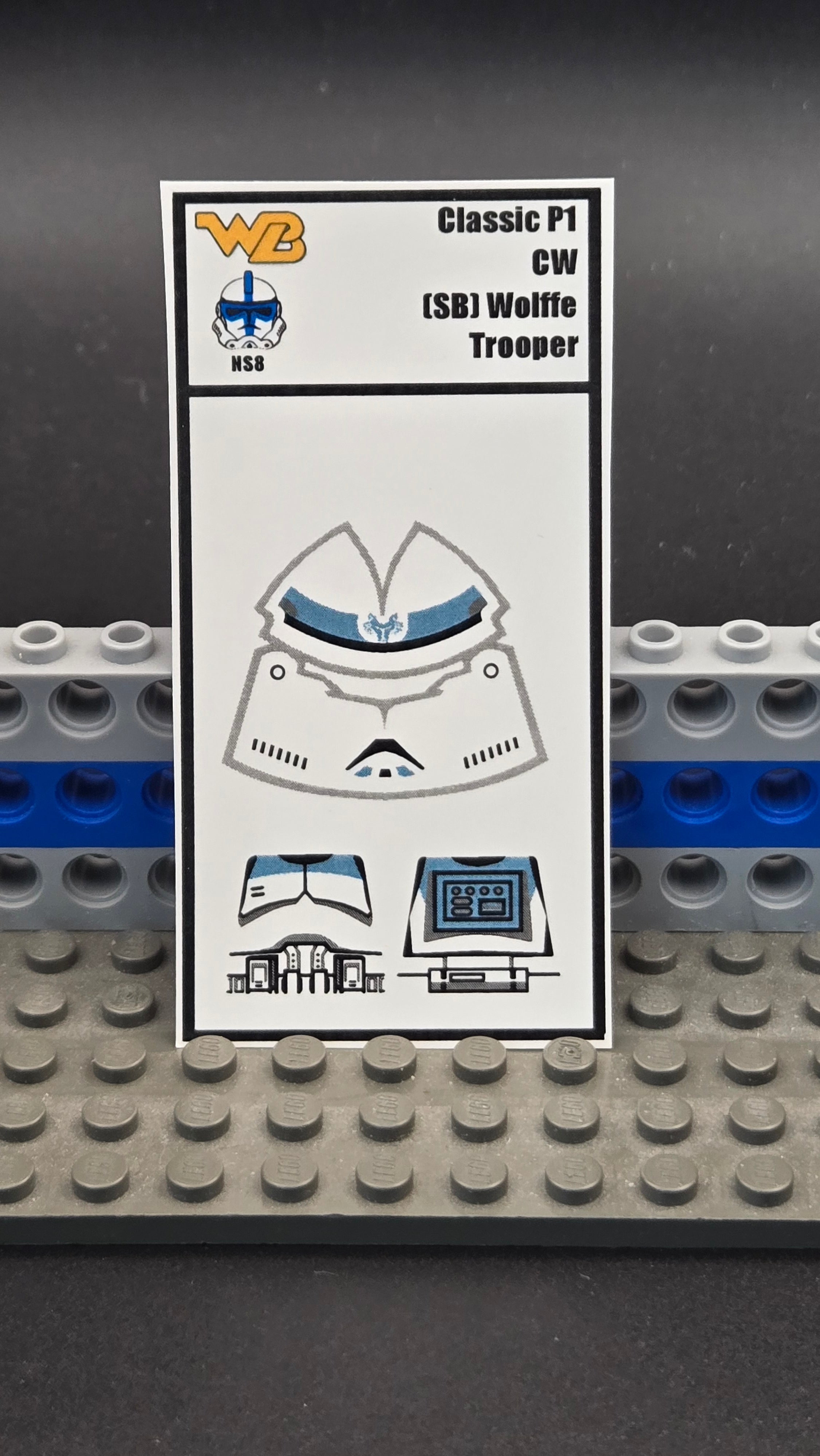 Classic P1 Clone Wars Wolfpack
