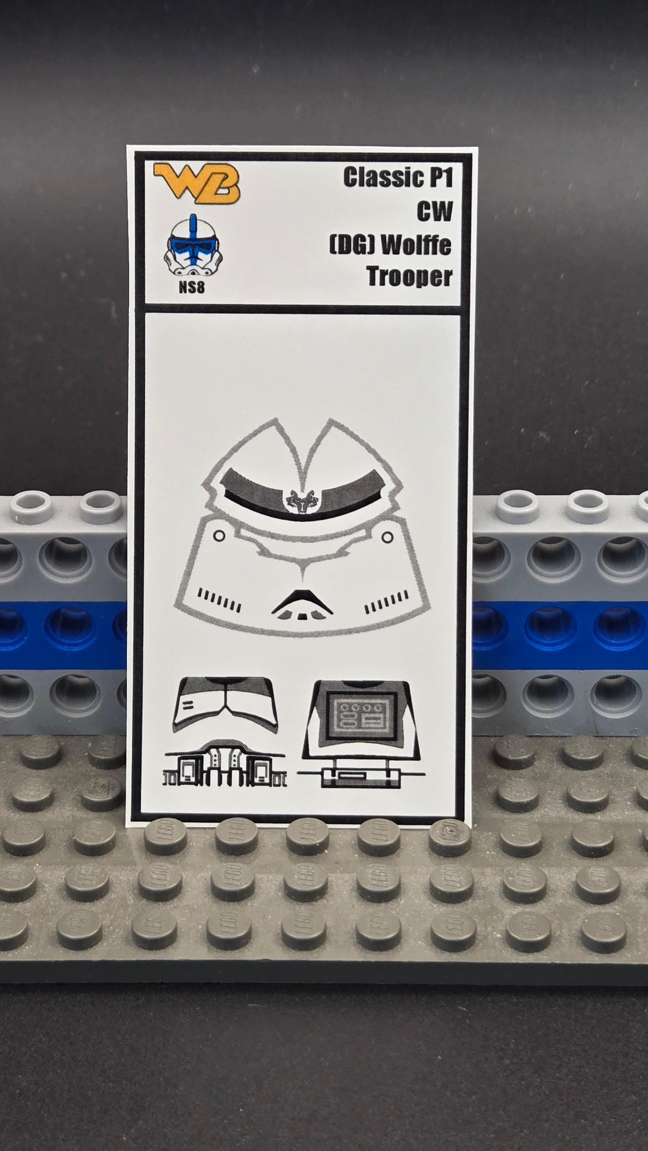 Classic P1 Clone Wars Wolfpack