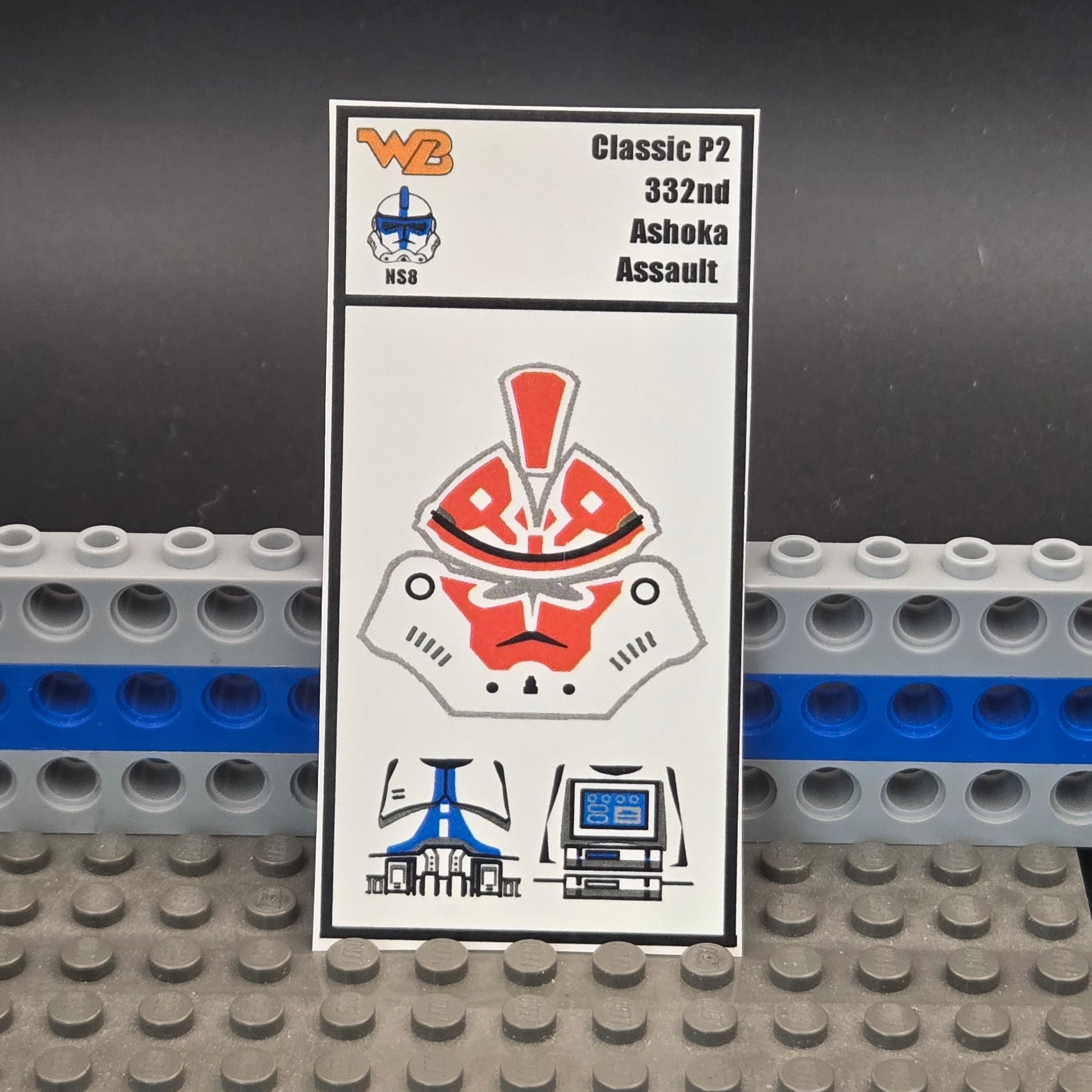 Classic P2 332nd Assault Trooper (Ahsoka Paint)
