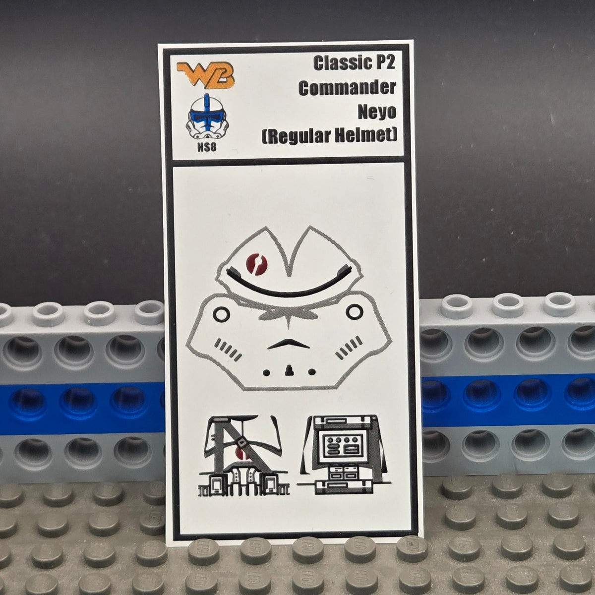 Classic P2 Commander Neyo (Regular helmet)