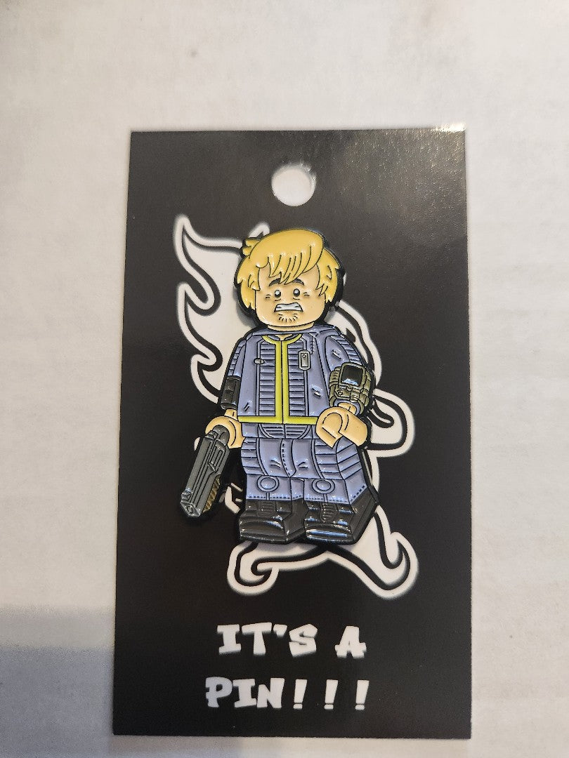 Vault Dweller Shaggy Pin (Fire.Brickz.Studios)