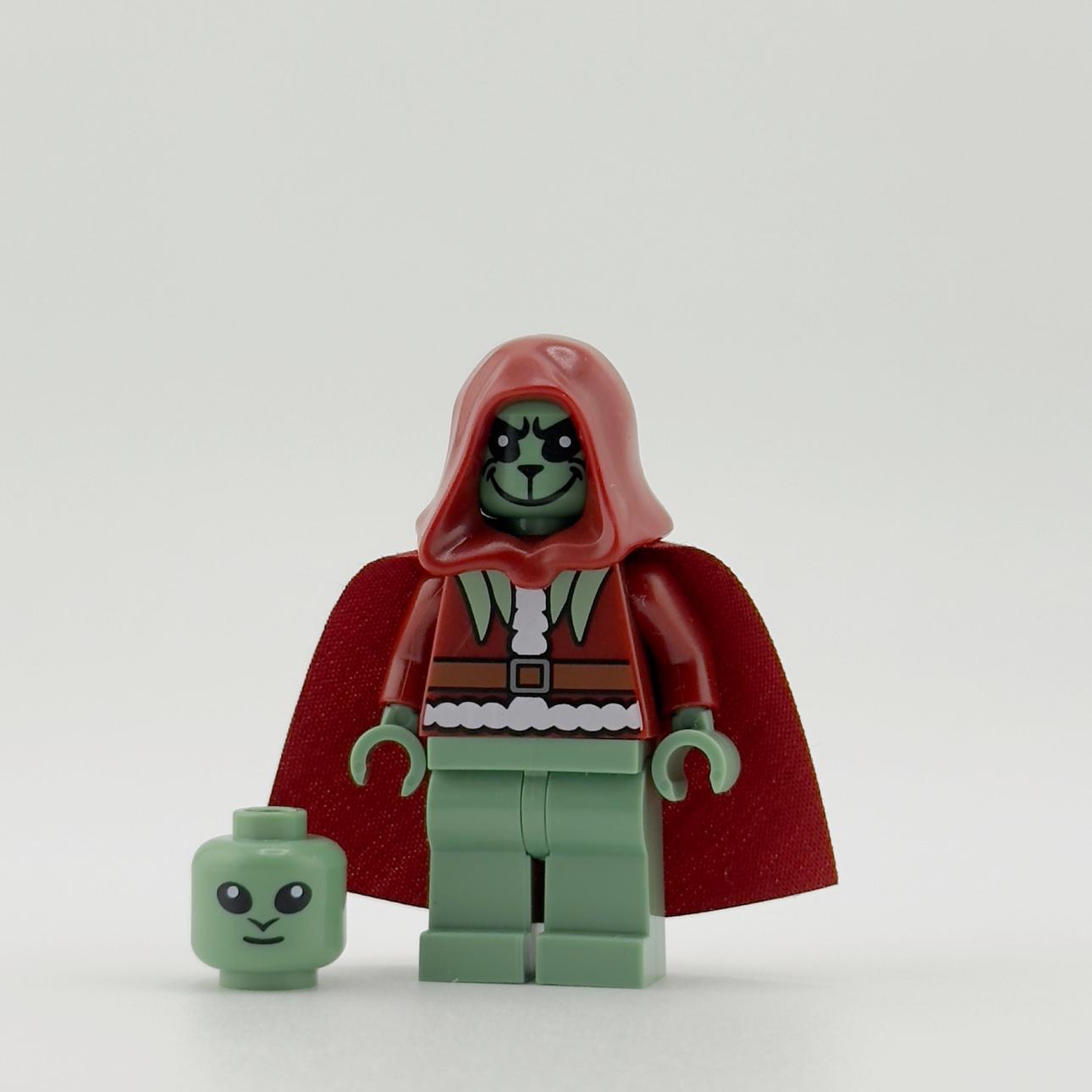 Momo_Minifigs Grinch Fisto Christmas Exclusive Pad Printed figure